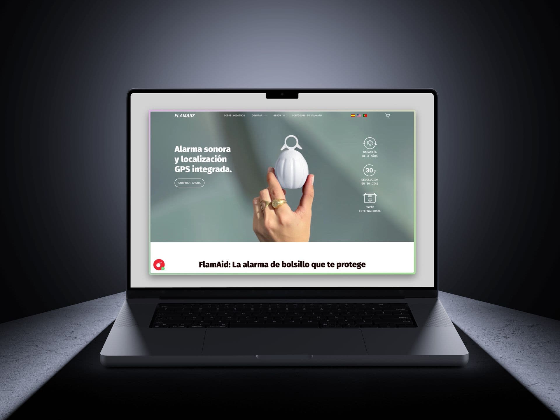 Flamaid Personal Security App - Image 2