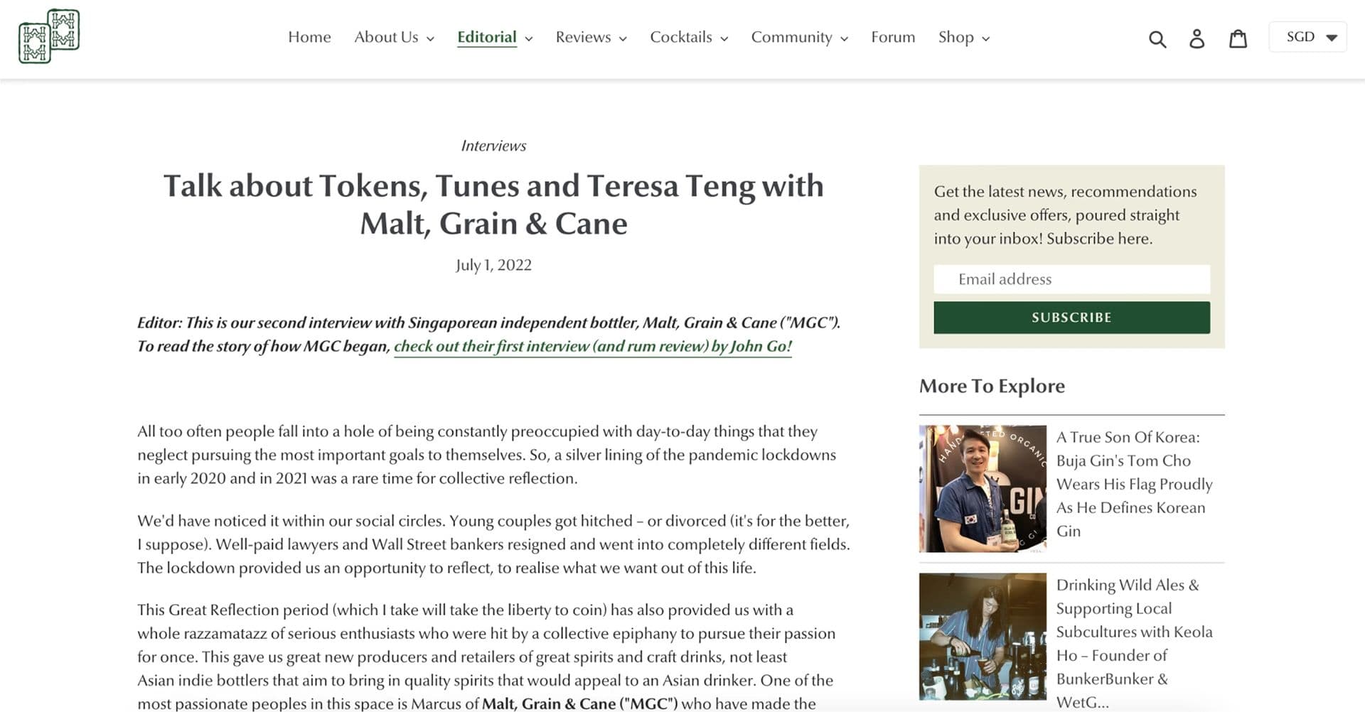 Malt Grain & Cane Loyalty Program - Image 2